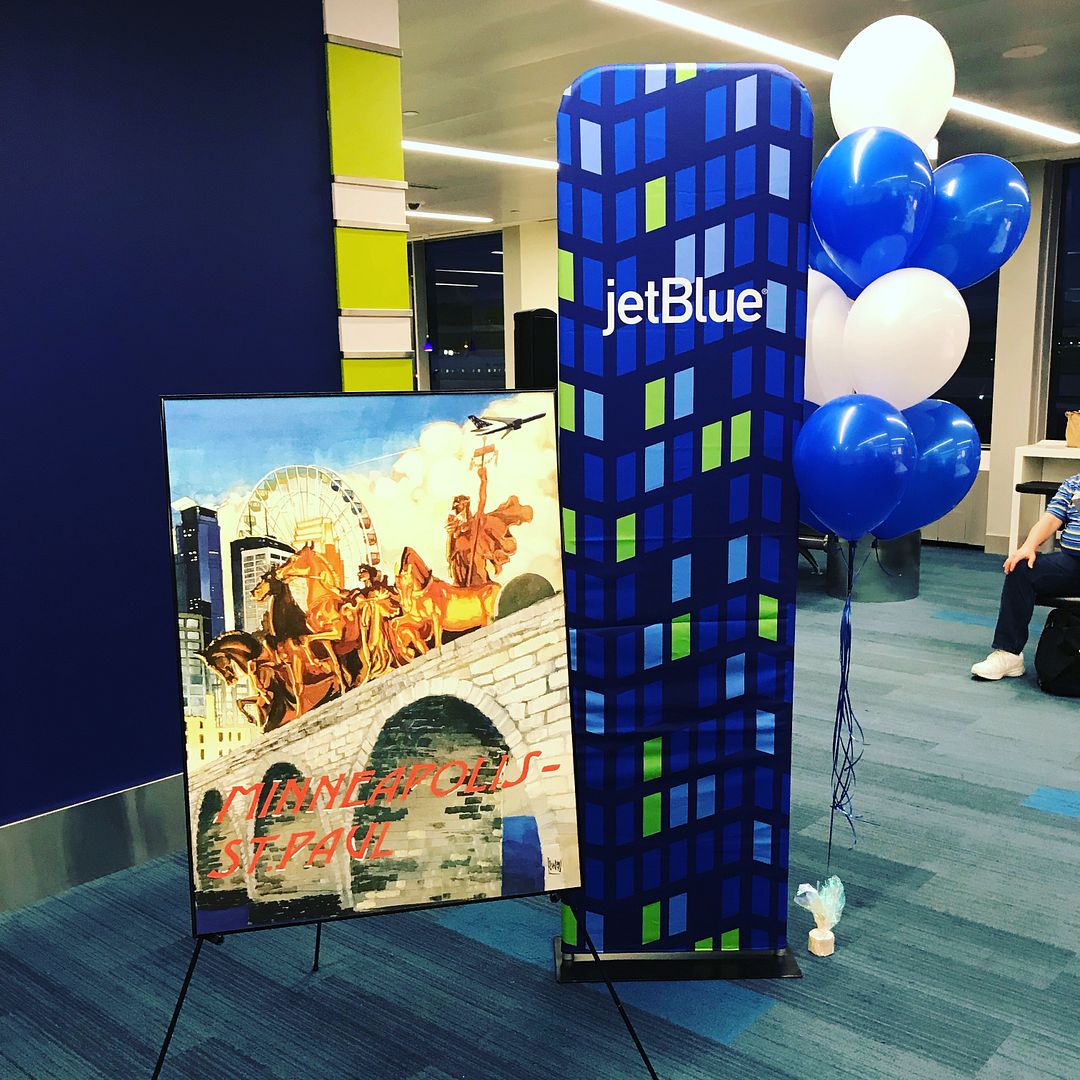 JetBlue 65th Blue City Minneapolis St Paul May 3, 2018